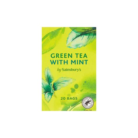 Sainsburys Green Tea With Mint Tea Bags 20s Springs Stores Pvt Ltd