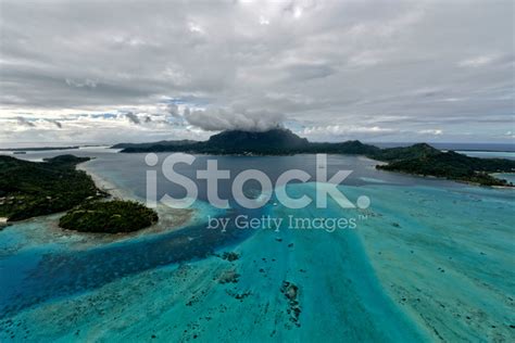 Aerial View On Bora-Bora Stock Photo | Royalty-Free | FreeImages