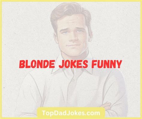 Blonde Jokes Funny