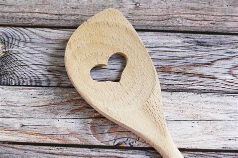 Wooden Spoon Heart Love Free Photo On Pixabay