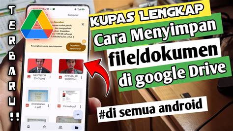 Cara Menyimpan File Di Google Drive Di Hp Android 2023 YouTube