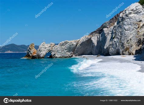 Skiathos Greece Island Lalaria Beach — Stock Photo © Vician 159811022