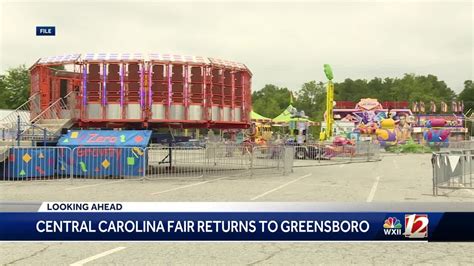 Central Carolina Fair Returns To Gso Youtube