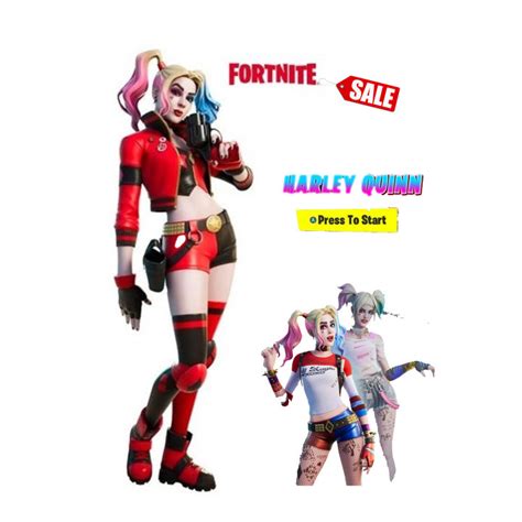 Fortnite Rebirth Harley Quinn Skin Dlc Epic Games Pc Lazada Ph