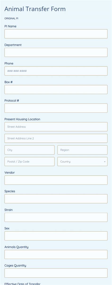 Pet Care Form Templates For Vets Groomers And Pet Owners