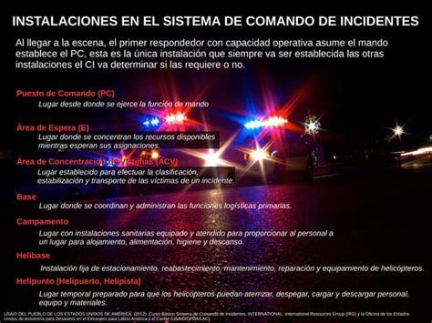 Sistema De Comando De Incidente Sci Ppt