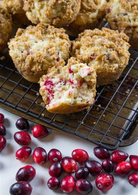 Cranberry Streusel Muffins — Knead Bake Cook