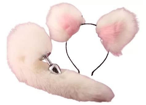 Plug Anal Acero Cola De Zorro Fox Tail Y Vincha Sexshop Mercadolibre