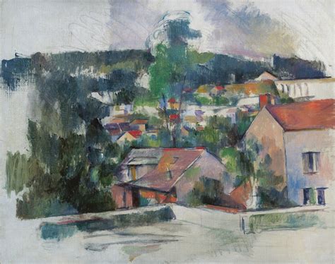 Landscape By Paul Cézanne Artvee