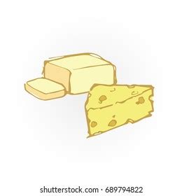 Cheese Cheddar Hand Drawn Vector Stock Vector Royalty Free