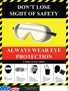 OSHA Eye Protection Poster