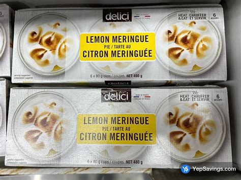 Delici Lemon Merinque Pie X G At Costco Laird Rd Mississauga