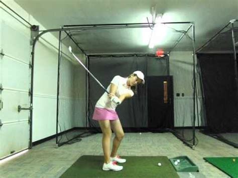 Emilia Migliaccio Backswing Practice Drill 5 30 2012 YouTube