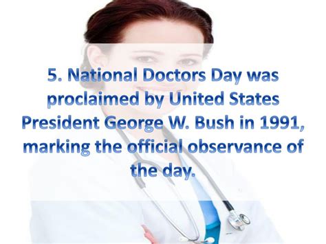 Ppt Seven Interesting Facts To Know About National Doctors Day