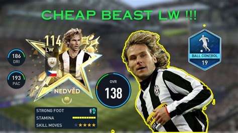 Nedved Ovr Starpass Review Cheap Beast Lw Fifa Mobile Youtube