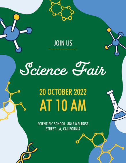 Free Science Fair Poster Templates