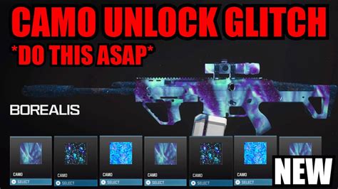 Use Asap Mw3 Camo Glitch Borealisany Camo Mw3 Xp Glitch Mw3 Glitches Warzone Glitch