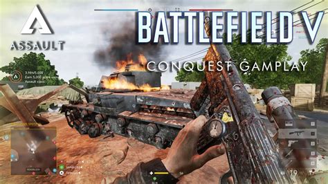 Play Battlefield V Us Conquest Twisted Steel No Commentary Youtube