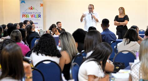 Seduc Promove III Ciclo Formativo Do Programa Alfabetizar Pra Valer