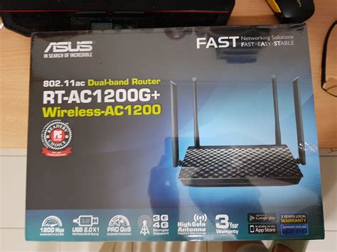 Asus router RT-AC1200, Computers & Tech, Parts & Accessories ...