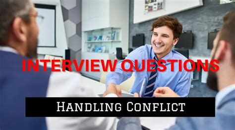 Leadership Interview Questions Conflict