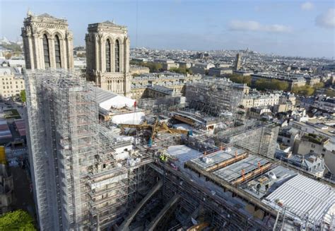 Notre Dame Cathedral Reconstruction Progress Update 2023