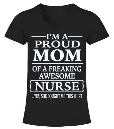 Im A Proud Mom Of A Freaking Awesome Nu Mom Tshirts Shirts Mommy