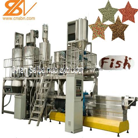 Ce Approved Twin Screw Extruder Self Cleaning Automatic Fish Shrimp