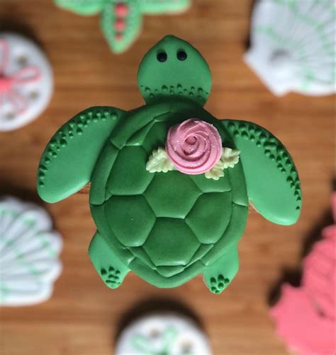 Sea Turtle Cookie Turtle Cookie Made By Deeserts On Instagram And