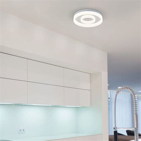 Helestra LIV Lampada A Soffitto LED Bianco Opaco Satinato 25 1734 07