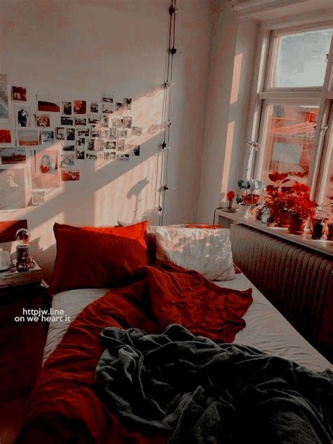 Red Aesthetic Room Bedroom Red Red Room Decor Red Bedroom Design