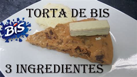 Torta Gelada De Bis De 3 Ingredientes Youtube