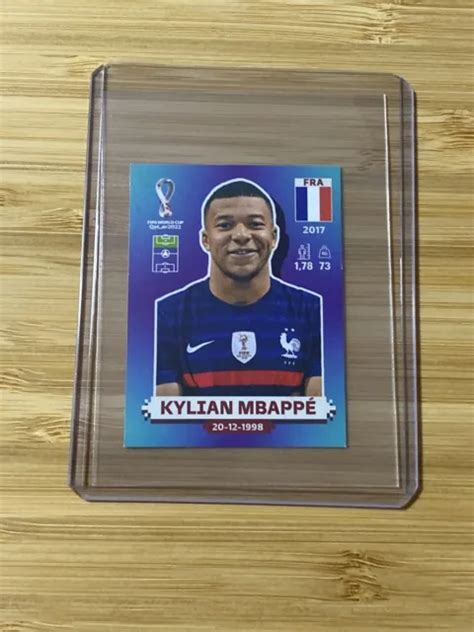 Panini Fifa World Cup Qatar Fra Kylian Mbapp France Eur