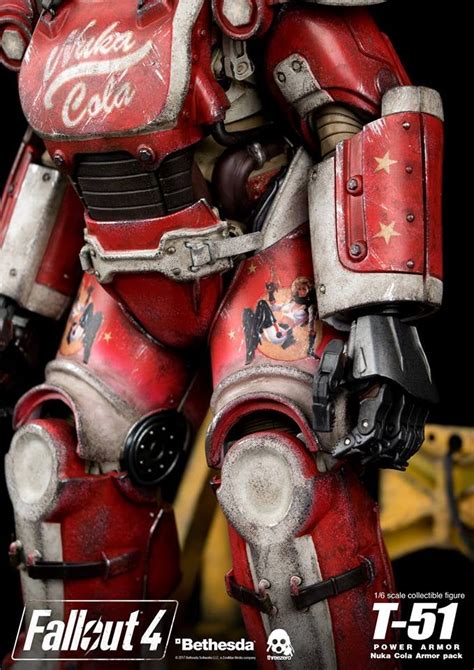 Threezero Scale Fallout T Power Armor Nuka Cola Armor Pack