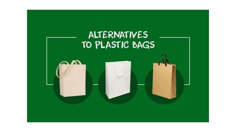 4 efficient alternatives to plastic bags