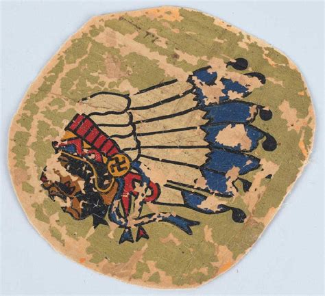 WWI US LAFAYETTE ESCADRILLE INSIGNIA FROM PLANE