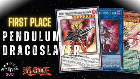 St Place Local Dracoslayer Pendulum Deck Profile Unbeatable Board