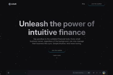 Webflow Showcased Finance Landing Page Cloneable