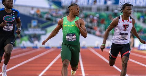 Oregons Micah Williams Finishes Seventh In 100 Meters At Ncaa