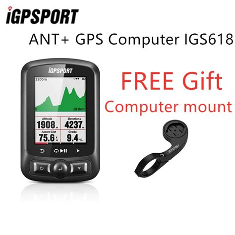 Igpsport Igs618 Ant Gps Computer Bike Bicycle Bluetooth Wireless