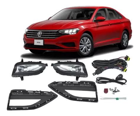 Faros Niebla Jetta A7 Mk7 2019 2020 Kit Tipo Original Envío gratis