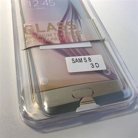 Samsung Galaxy S8 Film en verre trempé incurvé 9H 3D