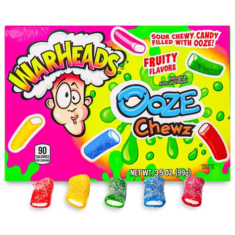 Warheads Ooze Chewz Theater Box Candy Funhouse Candy Funhouse Ca