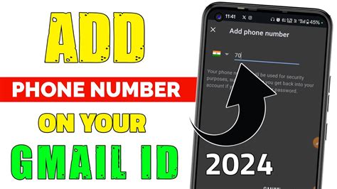 How To Add Mobile Number In My Gamil Id 2024 Gmail Id Me Number