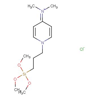 N N Dimethyl 1 3 Trimethoxysilylpropyl Pyridin 1 Ium 4 Amine Chloride