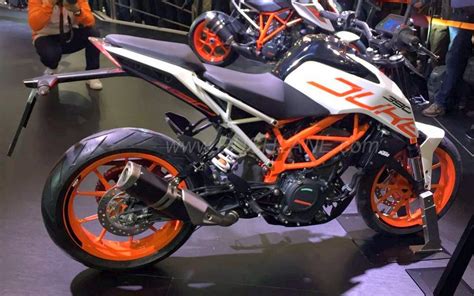 Ktm India Launches Limited Edition Duke 390 In White Colour