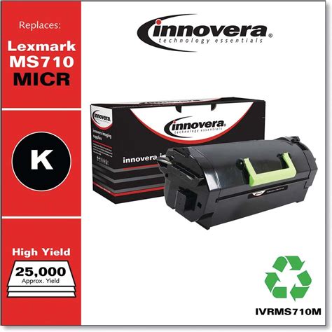 Innovera Remanufactured Black High Yield Micr Toner Cartridge