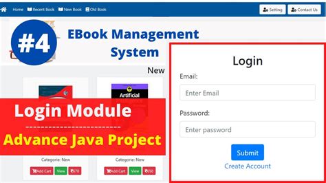 4 Ebook Java Web Project Login Module Advance Java Web Project