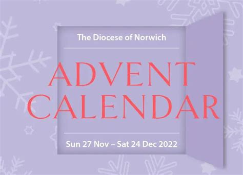 Network Norfolk Diocese Of Norwich Launches Digital Advent Calendar