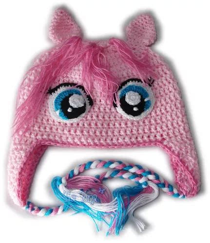 Gorros Unicornio Ponys Ni As Orejeras Trenzas Crochet